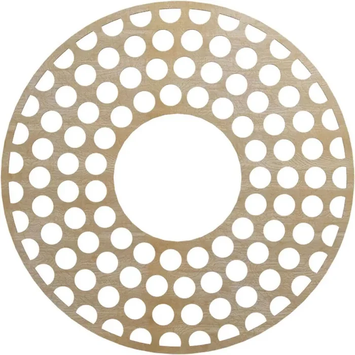 0.25 in. x 40 in. x 40 in. Wood Medallion Moulding