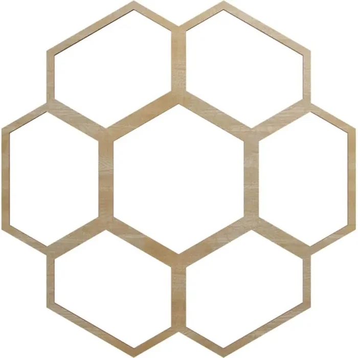 0.25 in. x 8.5 in. x 20 in. Wood Medallion Moulding