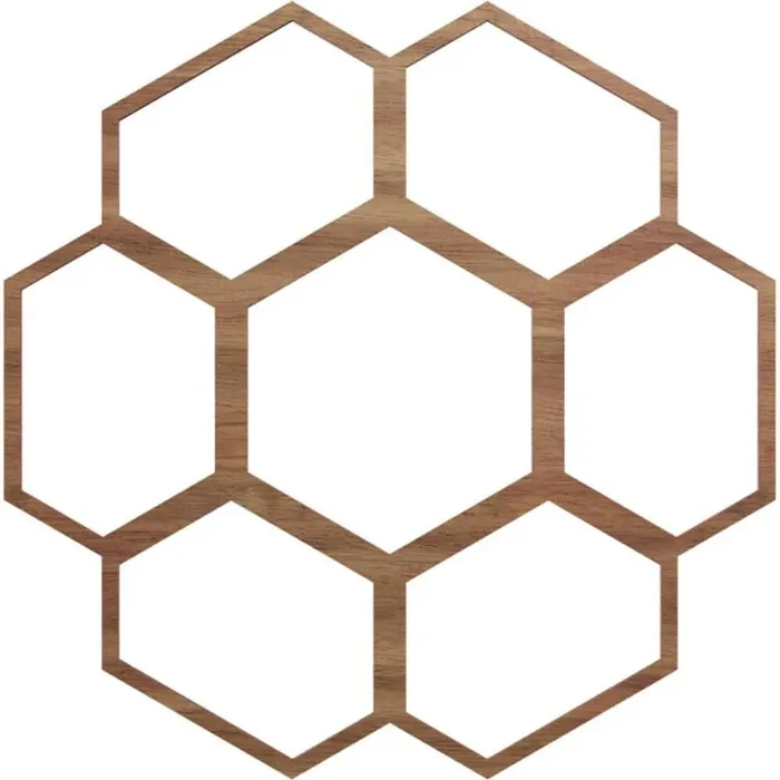 0.25 in. x 9.375 in. x 22 in. Wood Medallion Moulding