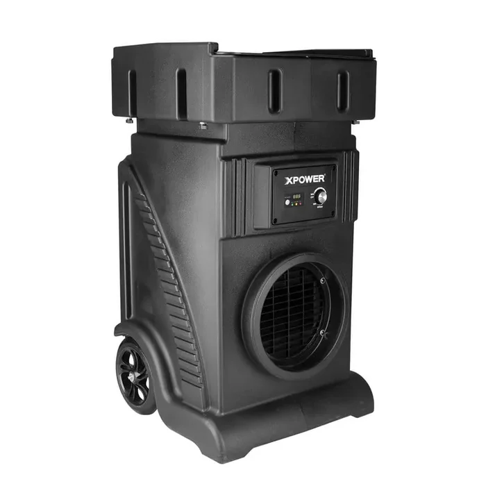 1,400 sq. ft. HEPA True Commercial Air Purifier in Blacks w/Dual UV-C Lights, Air Quality Sensor & 4-Stage Filter System