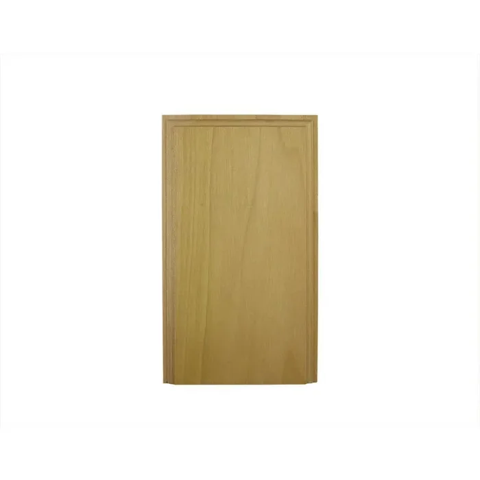 1 in. x 3-1/2 in. x 7-7/8 in. Hardwood Victorian Plinth Moulding