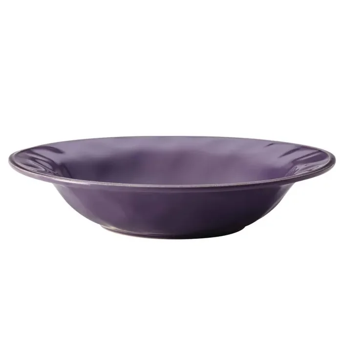 10 in. Lavender Cucina Dinnerware Ceramic Round Serving Bowl