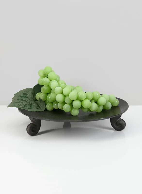 10in Wide Bronze Plate with Legs