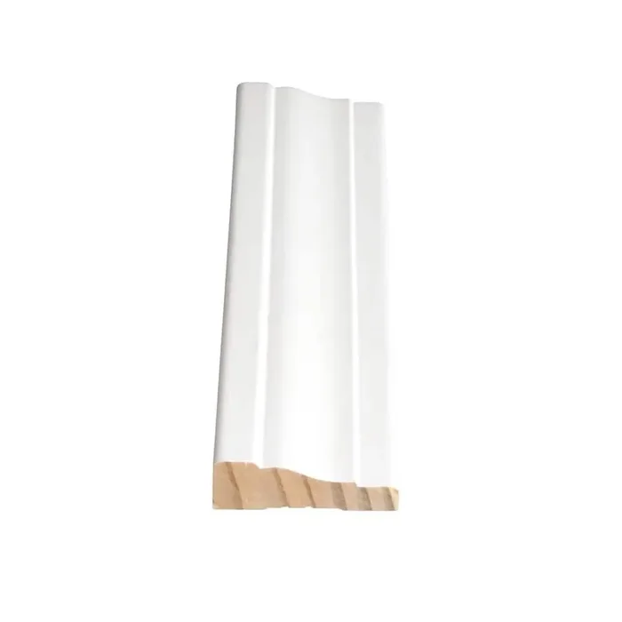 11/16 in. D x 2-1/4 in. W x 84 in. L Primed Pine Wood PFJ 4 Sides Colonial Casing Moulding