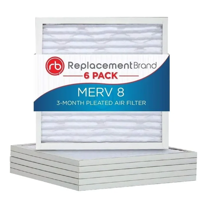 12 in. x 12 in. x 1 in. MERV 8 Air Purifier Replacement Filter (6-Pack)
