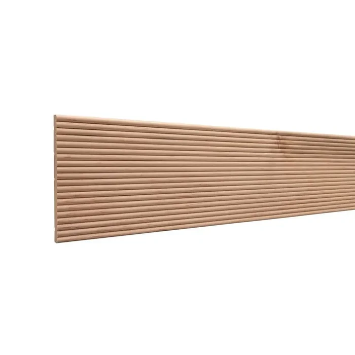 1545 5 in. D W. x .438in. D. x 96in. L. Unfinished Ambrosia Maple Wood Panel Moulding 1-Pack