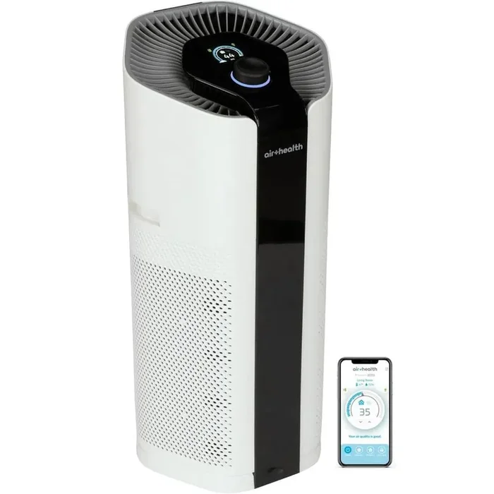 1600 Sq. Ft. True HEPA 5 Stage Air Purifier with Ultraviolet Light, Smart Wi-Fi and Auto Mode in White