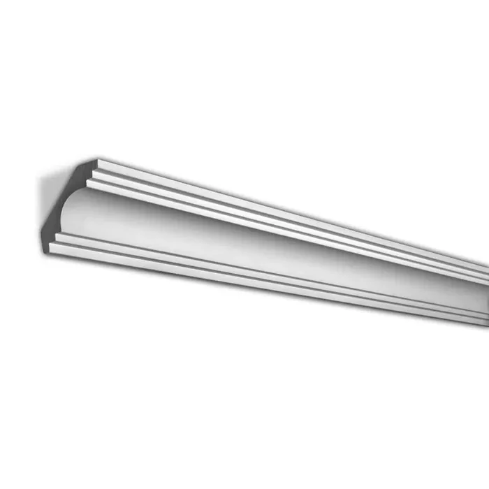 2-3/4 in. x 2-3/4 in. x 94-1/2 in. Plain Polyurethane Crown Moulding Pro Pack 31-1/2 LF (4-Pack)