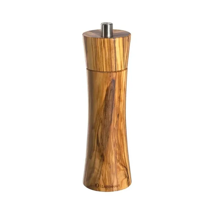 2.3 in. Dia. x 7 in. Olive Wood “Frankfurt” Salt Mill