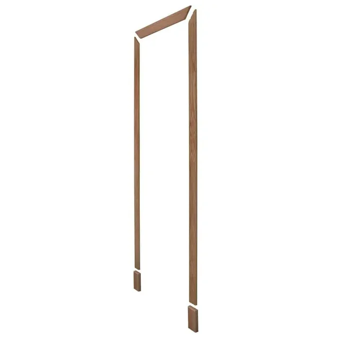 2.5 in. D x 3.5 in. W x 82 in. L Unfinished Red Oak Wood Casing Kit