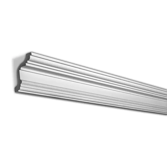 2-9/16 in. x 3-1/2 in. x 96 in. Plain Polyurethane Crown Moulding 16 LF (2-Pack)