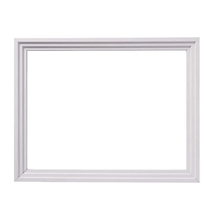 20511-FRMFJP SAWTOOTH PICTURE FRAME . 75 in. D . X 18 in. W. X 23 in. L . Primed White Hardwood Panel Moulding