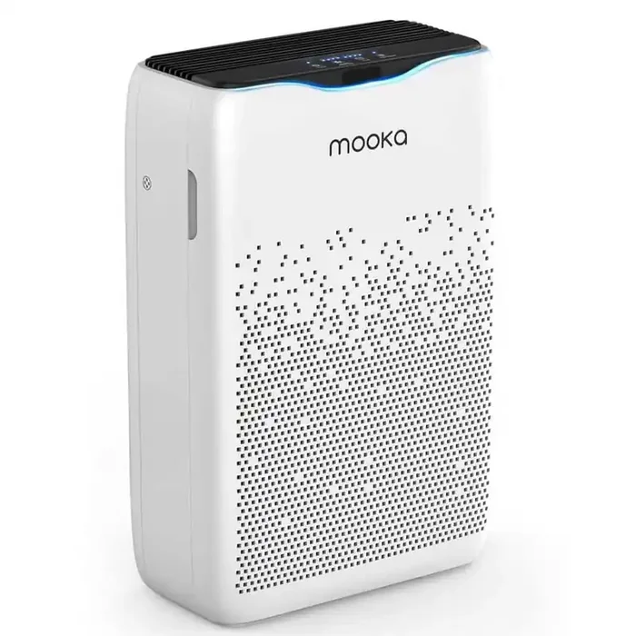2200 sq. ft. HEPA – True Personal Tabletop Air Purifier in White with Timer, Child Lock for Large Space