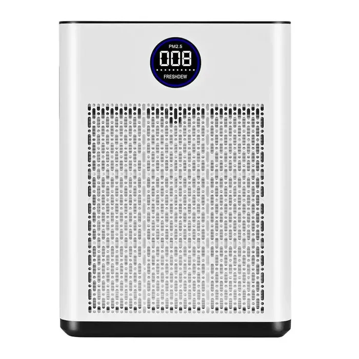 2300 sq. ft. H13 HEPA True Personal Console Air Purifier in Whites, 188 CFM, Activated Carbon Odor Purify, Ozone-Free
