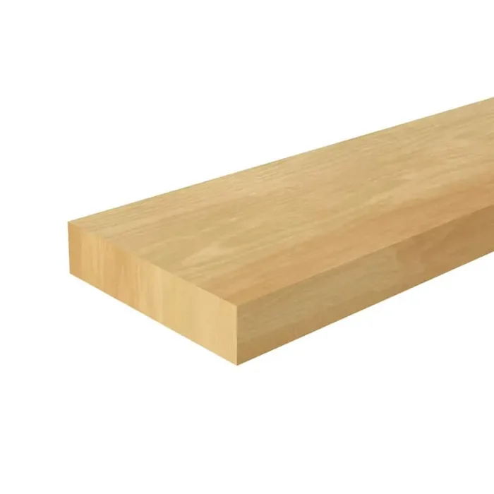 3/4 in. D x 2-1/2 in. W x 48 in. L Unfinished Poplar Wood 1×3 base board S4S Moulding