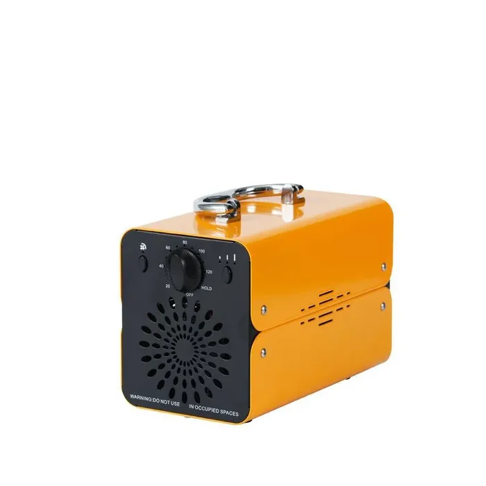 3000 sq. ft. HEPA Commercial Home Ozone Generator, 45000 mg/h Capacity Ozone Machine Odor Removal in Yellow, Remote