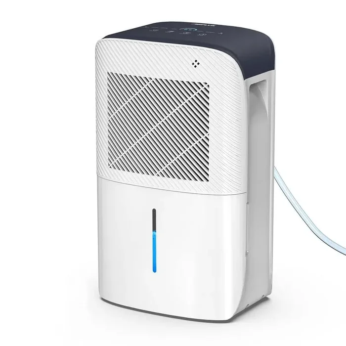 38 pt. 2000 sq. ft. Portable Dehumidifier in White with 3.1 L Tank, Auto Defrost, Continuous Run, Auto Shutoff