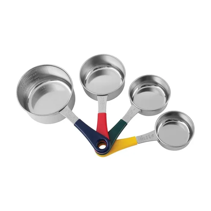 4-Piece Stainless Steel Measuring Cup Set