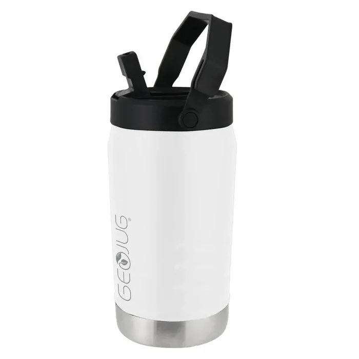 40 Oz. Cream Stainless Steel Vacuum-Insulated Sports Water Jug