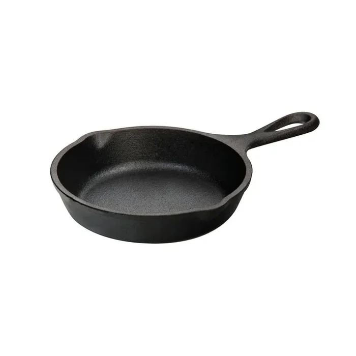 5 in. Pre-Seasoned Mini Cast Iron Skillet
