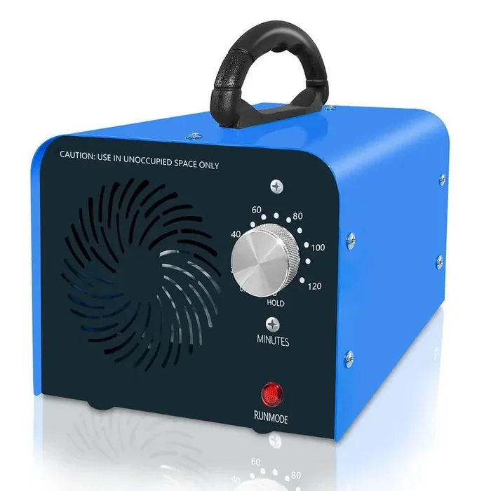 6,000 sq. ft. UV Ozone Generator in Blue, 6,000 mg/h High Capacity Commercial/Industrial Ozone Generator Machine