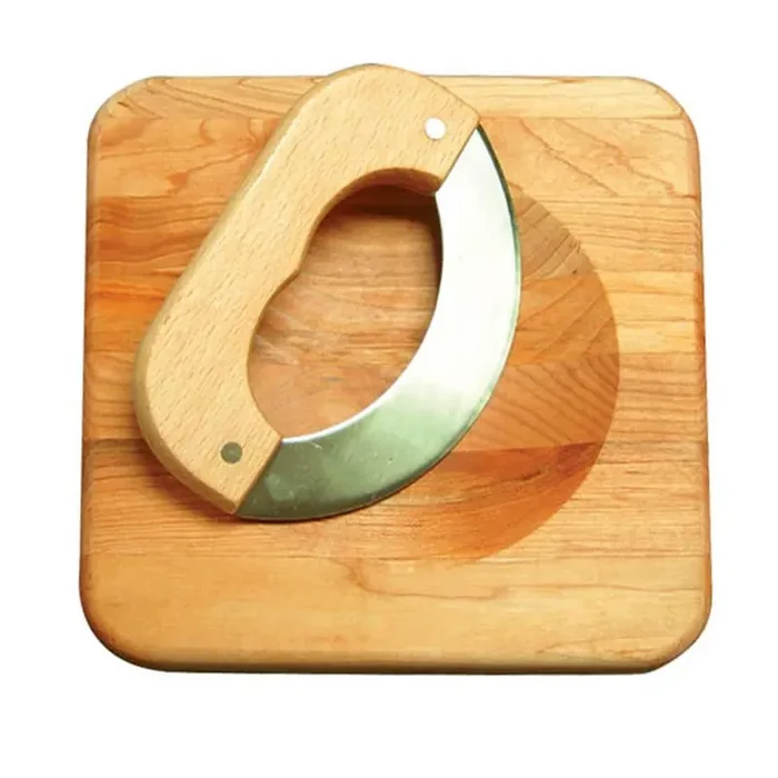8 in. Chopping Board With Mezzaluna