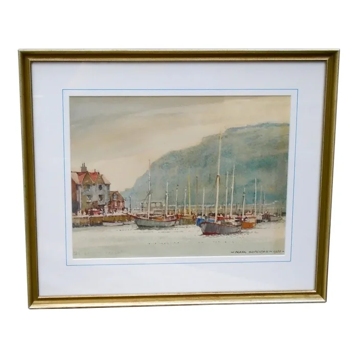 “An Artist’s Dream” 1988, Original Watercolor Painting