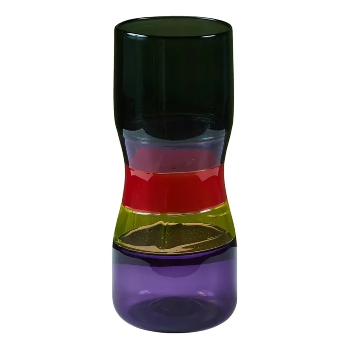 “Punaista Ja Makeaa” Incalmo Glass Vase