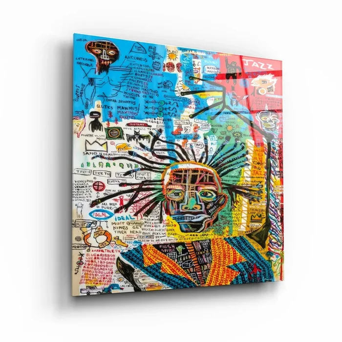 .”Abstract Weird”. Designer’s Collection Glass Wall Art