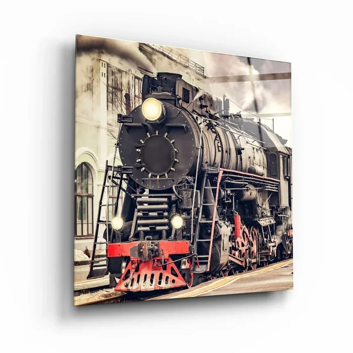 ・”Train”・Glass Wall Art