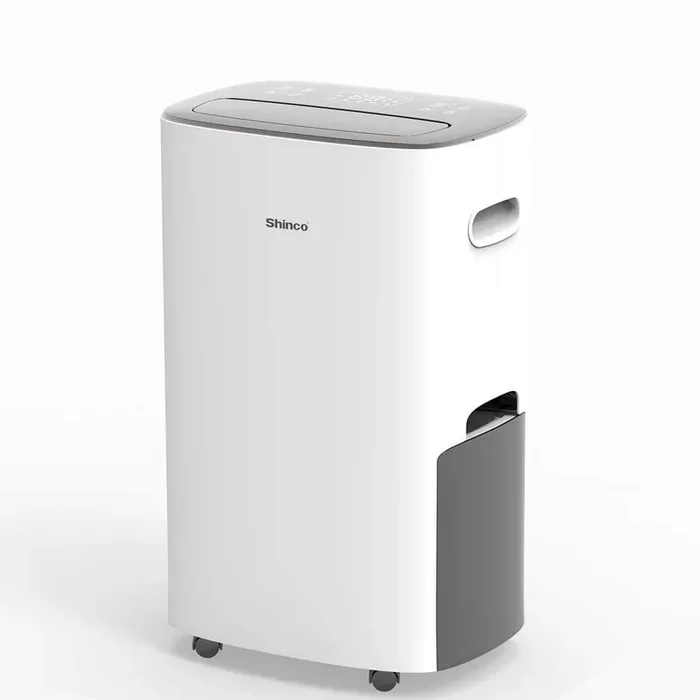 86-Pint Dehumidifier for 5,000 sq. ft. White, with Bucket, Drain Hose, and Auto Defrost