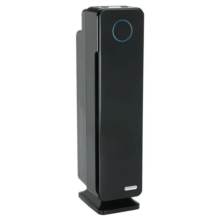 870 sq. ft. HEPA 3-Speed Tower Air Purifier 28 in. in Black for Home, UV-C, Wildfire Smoke, Dust, Odors, Allergens