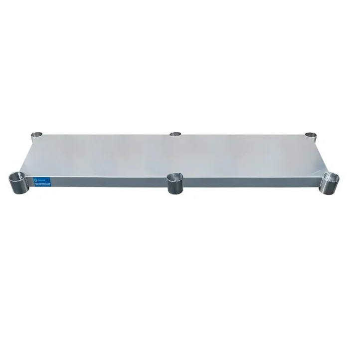 Additional Galvanized Steel Undershelf for 18 in. x 96 in. Kitchen Prep Table Adjustable Galvanized Steel Undershelf