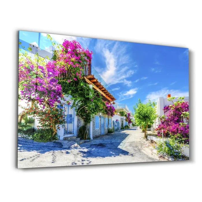 Aegean Beauties | Glass Wall Art