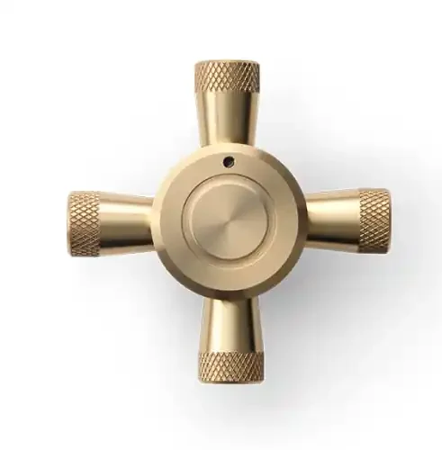 Aga – P072918BBR – ELISE 36 7-KNOB PACK-BRUSHED BRASS-P072918BBR Designer Home Surplus