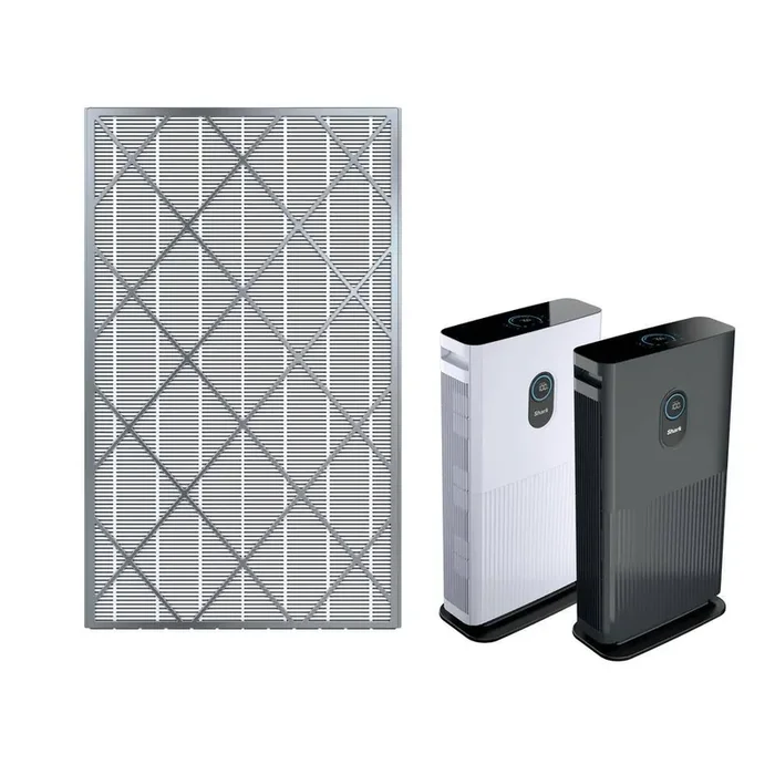 Air Purifier 6-Fan Anti-Allergen Nanoseal True HEPA and Advanced Odor Lock Filter For HE601