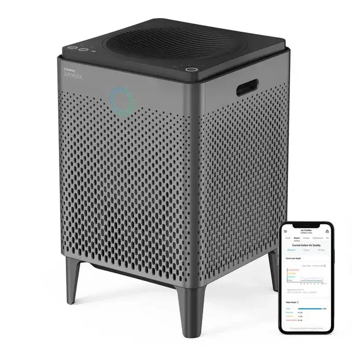 Airmega 400S Graphite True HEPA Air Purifier with 1560 sq. ft. Coverage, Wi-Fi enabled