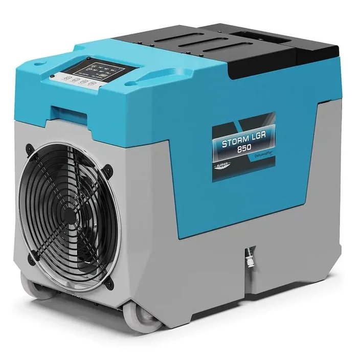 Alor Air Storm 180 pt. 2,300 sq. ft. Bucketless Commercial Dehumidifier in Blues with Built-in Condensate Pump