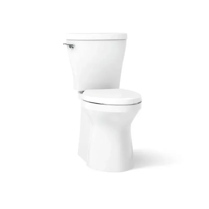 Betello 12 in. Rough In 2-Piece 1.28 GPF Single Flush Elongated Toilet in White Seat Not Included