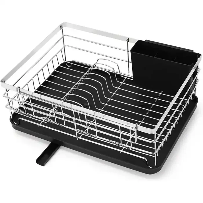 Black Standing Dish Rack