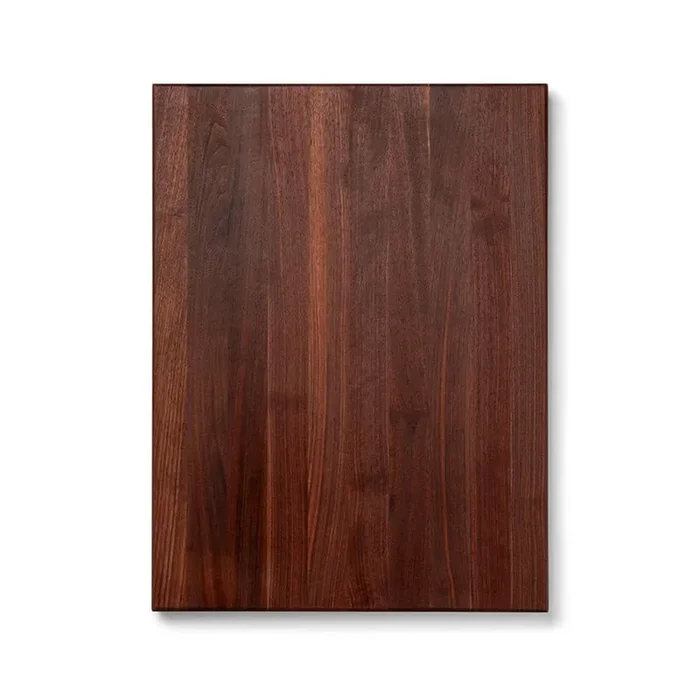 Block Wood 24 in. x 18 in. Rectangular Walnut Edge Grain Reversible Cutting Board
