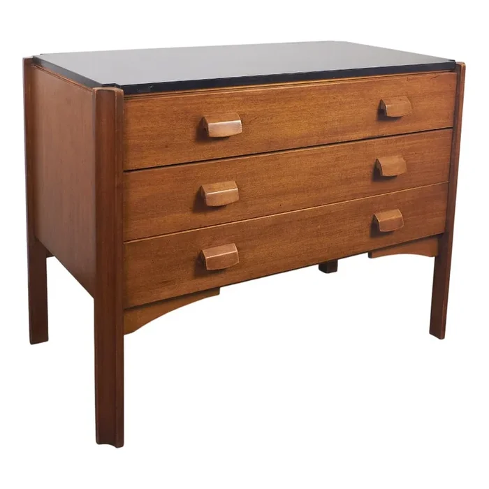 Chest of Drawers with Black Marble by Giotto Stoppino, 1960s