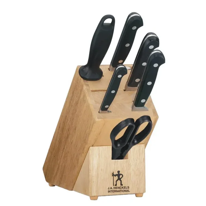 CLASSIC 7-Piece Stainless Steel Knife Block Set