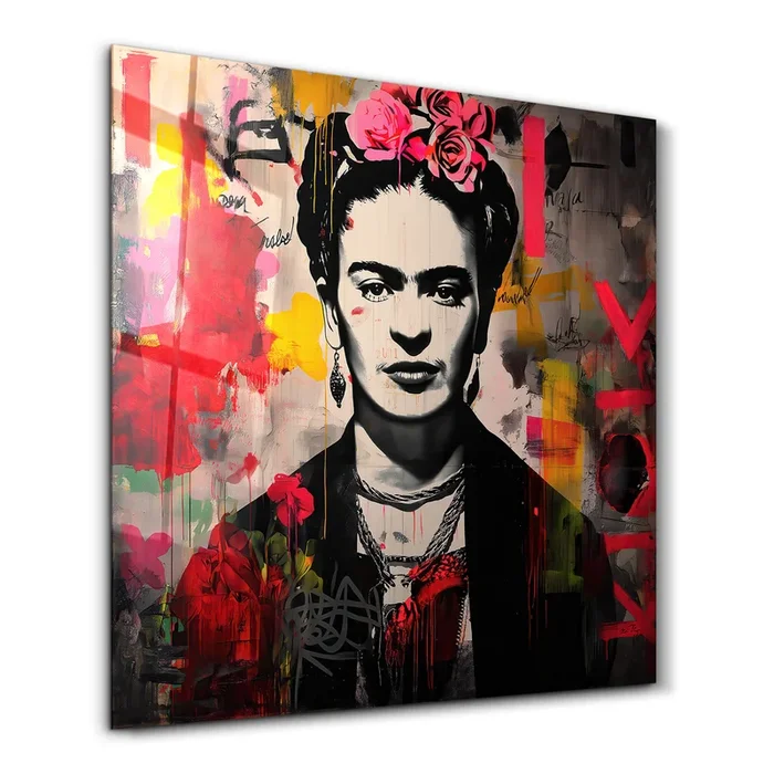 Color of Defiance | Glass Wall Art