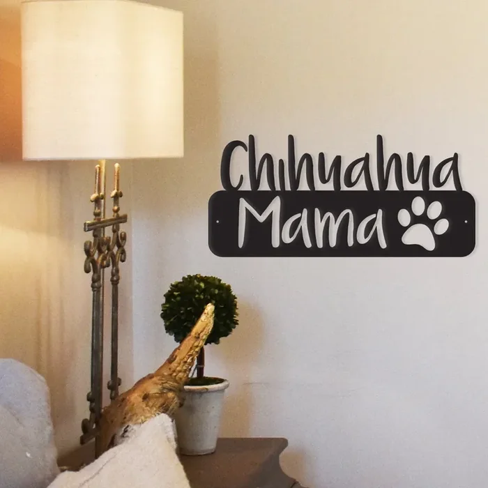 Dog Mama – Metal Wall Art/Decor