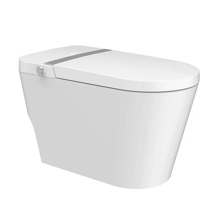 Elongated Bidet Toilet 1.28 GPF in White with Heated, Deodorizing, Soft Close
