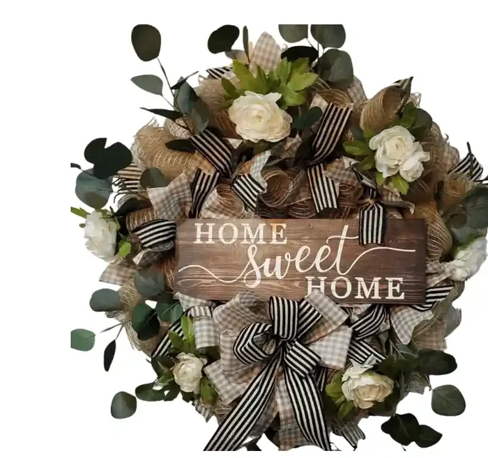 Everyday Wreath Home Sweet Home