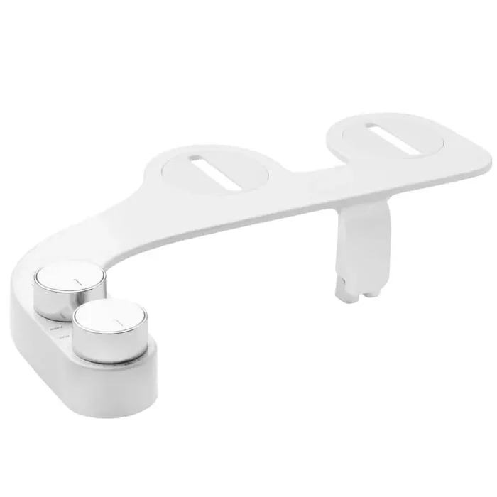FreshSpa Comfort+ Non-Electric Dual Temperature Bidet Attachment in White