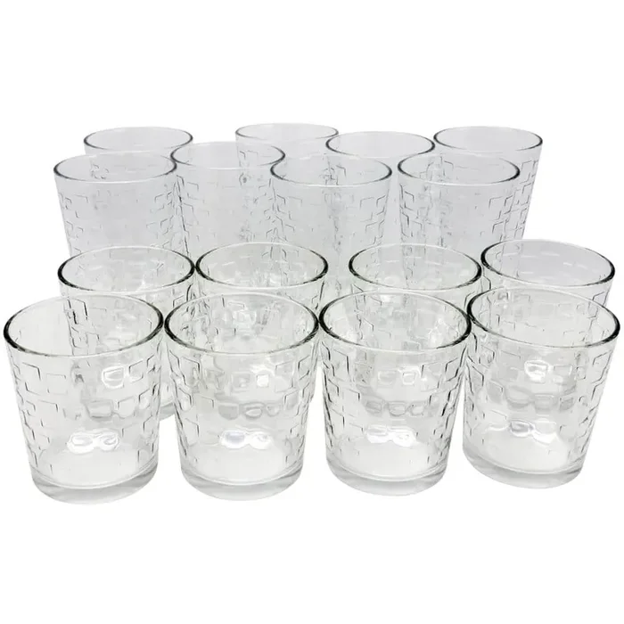 Great Foundations 16 oz. Tumbler Set in Bubble Pattern (4-Pack)