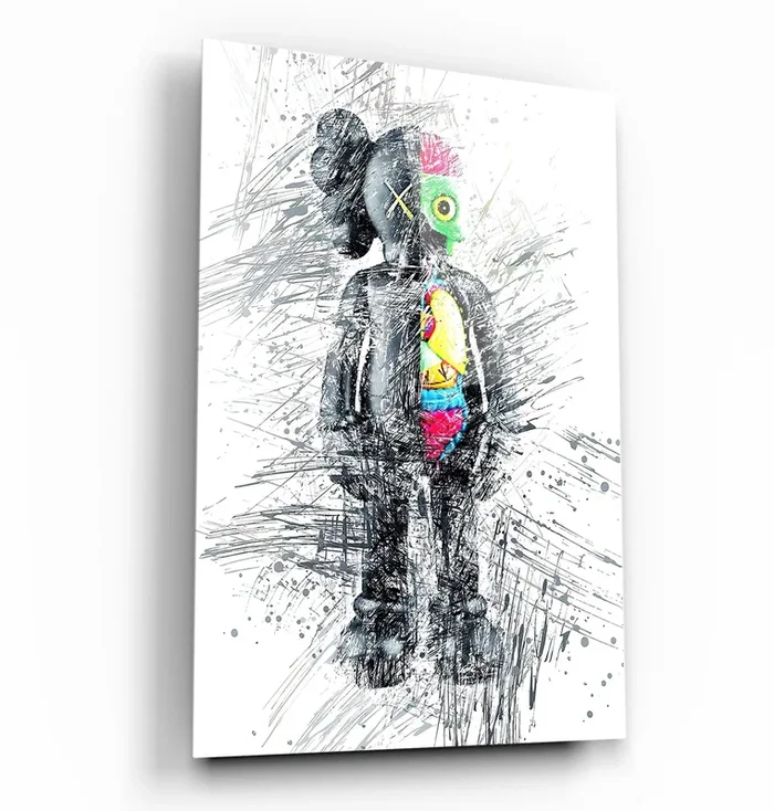 Half of the Life | Glass Wall Art